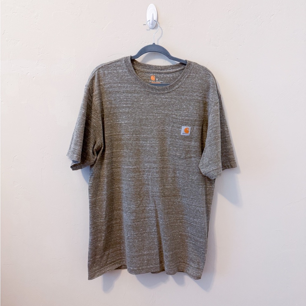 Carhartt Textured Green Men's T-Shirt